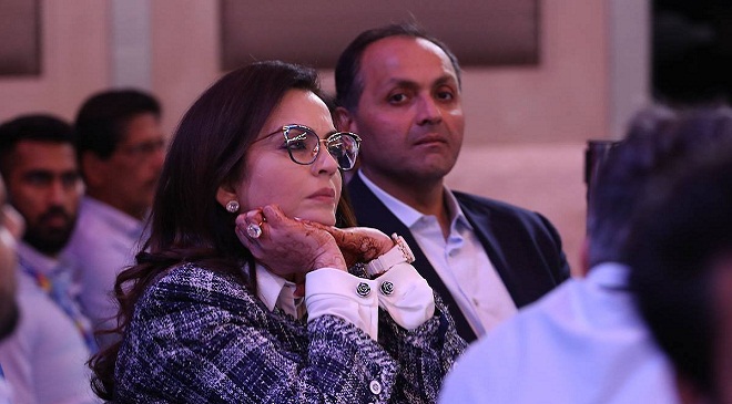 Nita Ambani of Mumbai Indians during IPL Auctions