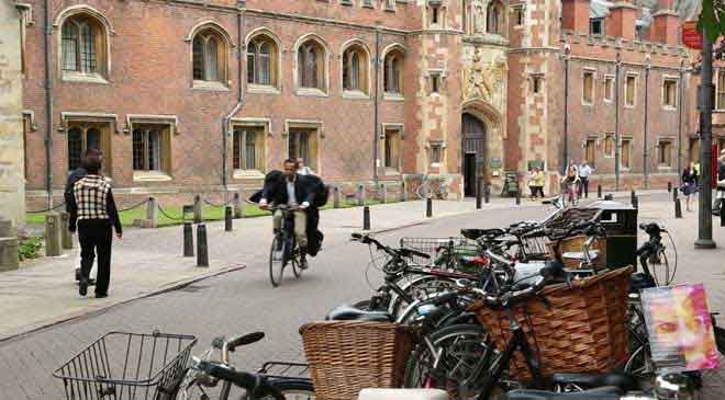 Cycle of Cambridge university