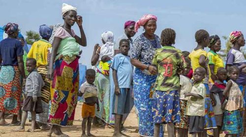 People fleeing home due to Violence, insecurity, Covid, Climate Change