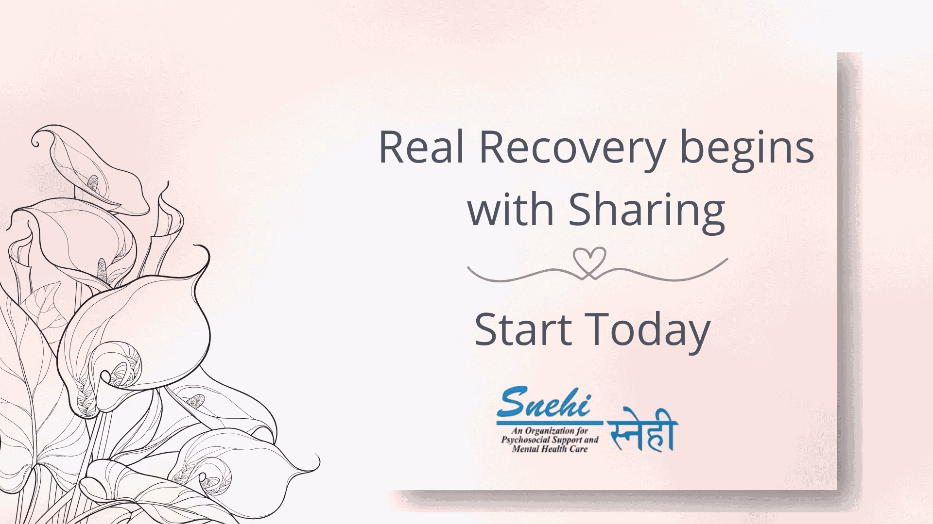 लोग रिश्तों की कमी और अपनी बातें साझा न कर पाने के कारण पीड़ित होते हैं