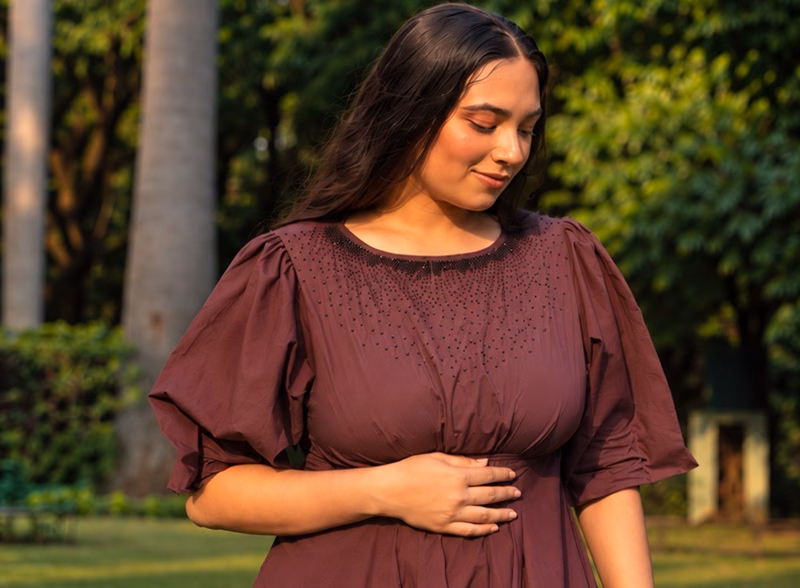 The Wine Spark dress by Yogya